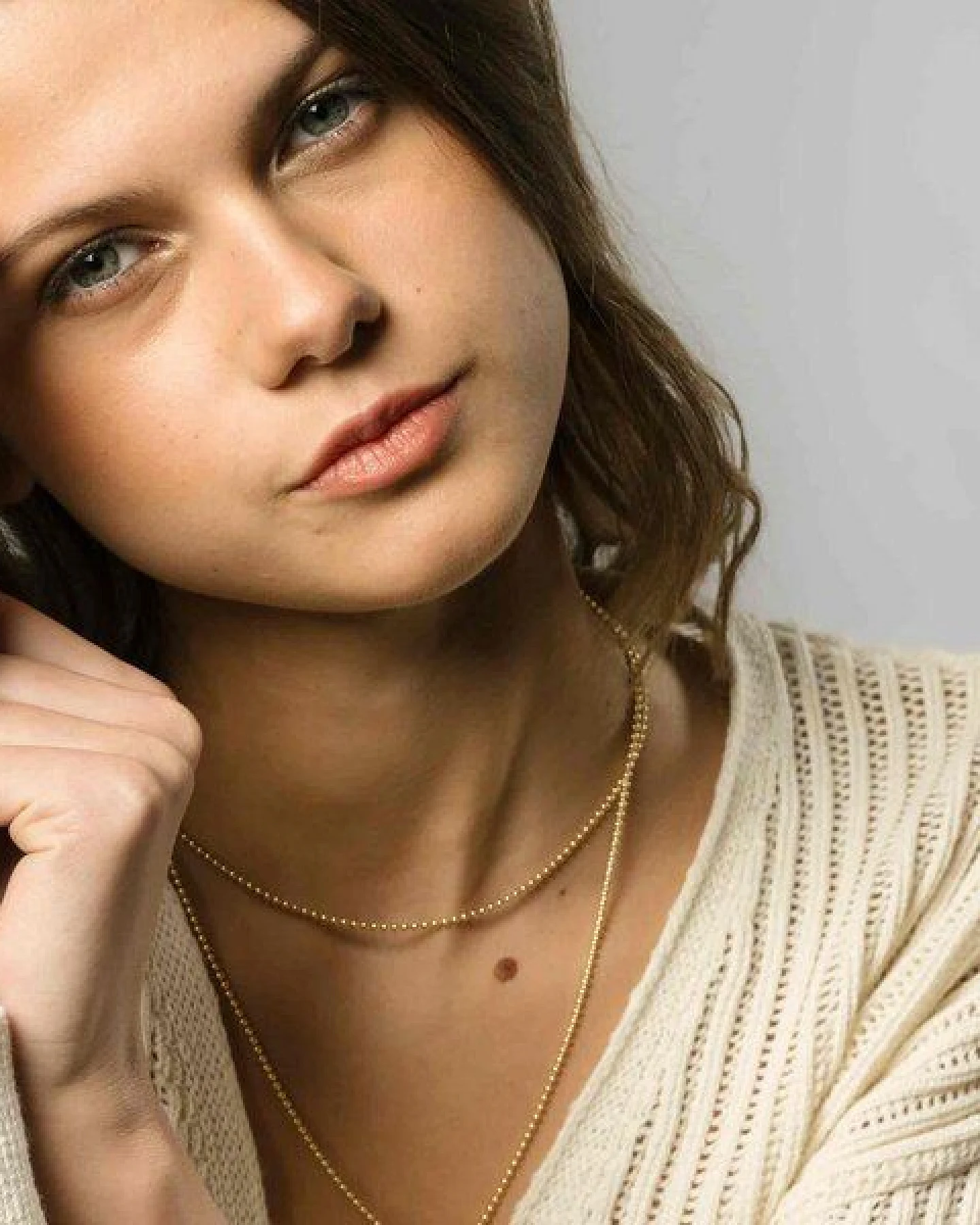 fejn jewelry Kette 'ball choker' - kurze Kugelkette – Ansicht 3