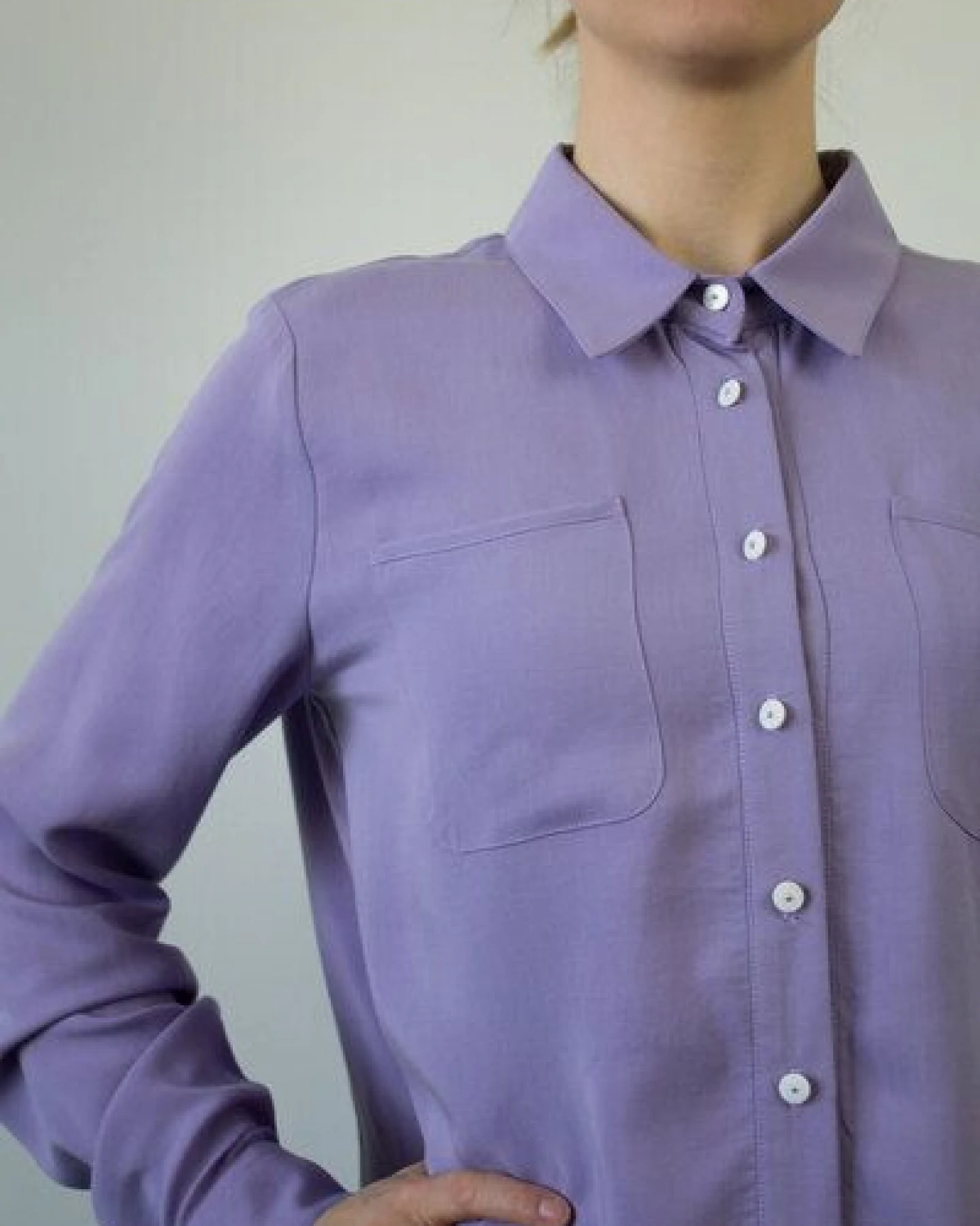 Skrabak Bluse Tamija aus Tencel – Ansicht 3
