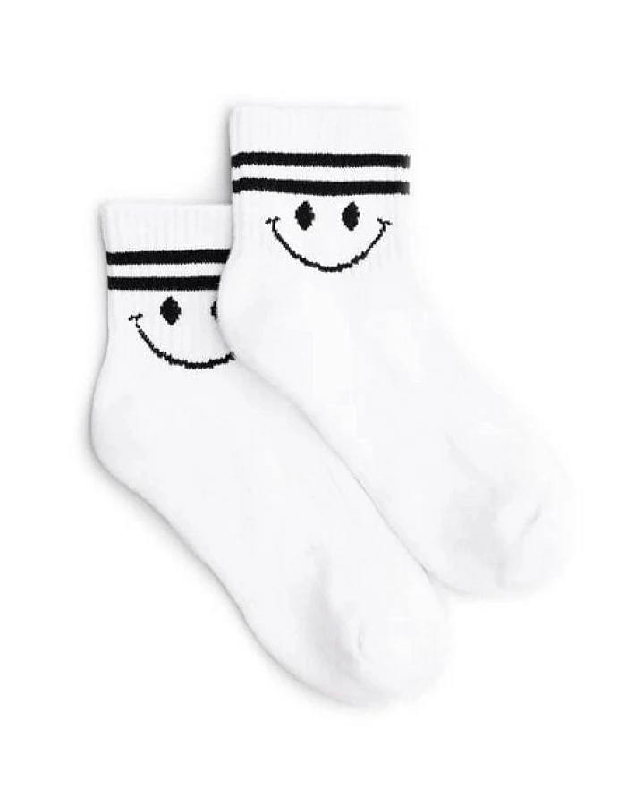 Natural Vibes Sporty Smile Quarter Socken