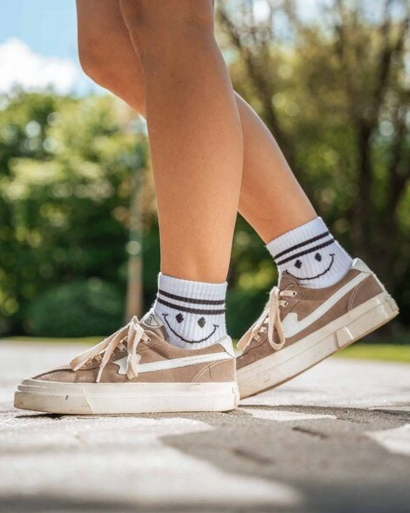 Natural Vibes Sporty Smile Quarter Socken – Ansicht 4