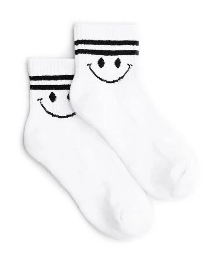 Natural Vibes Sporty Smile Quarter Socken