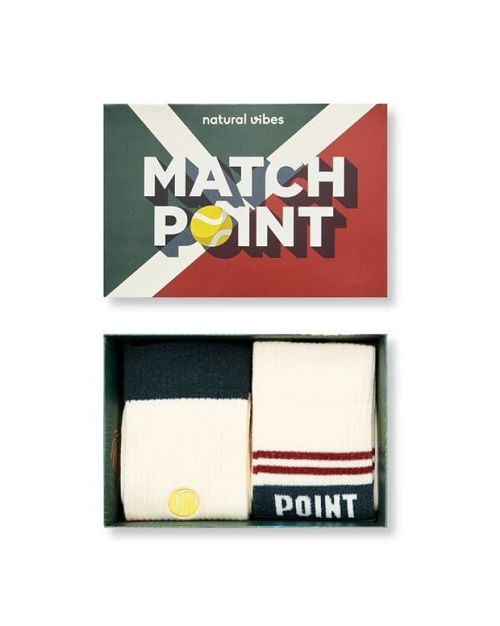 Natural Vibes 2-Pack Tennis Match Point Bio GOTS