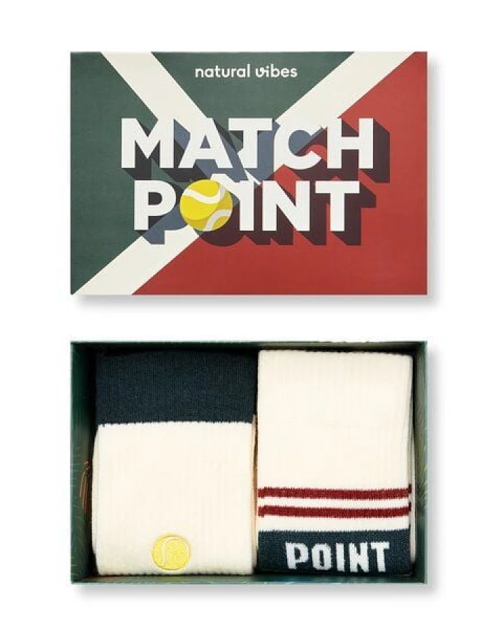 Natural Vibes 2-Pack Tennis Match Point Bio GOTS
