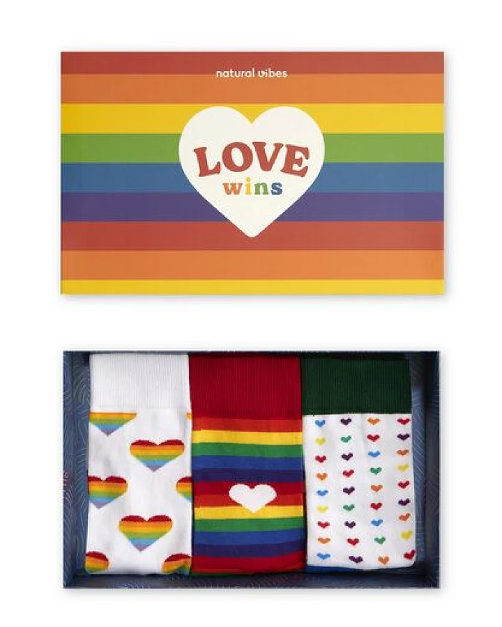 Natural Vibes 3-Pack Love Wins Bio GOTS