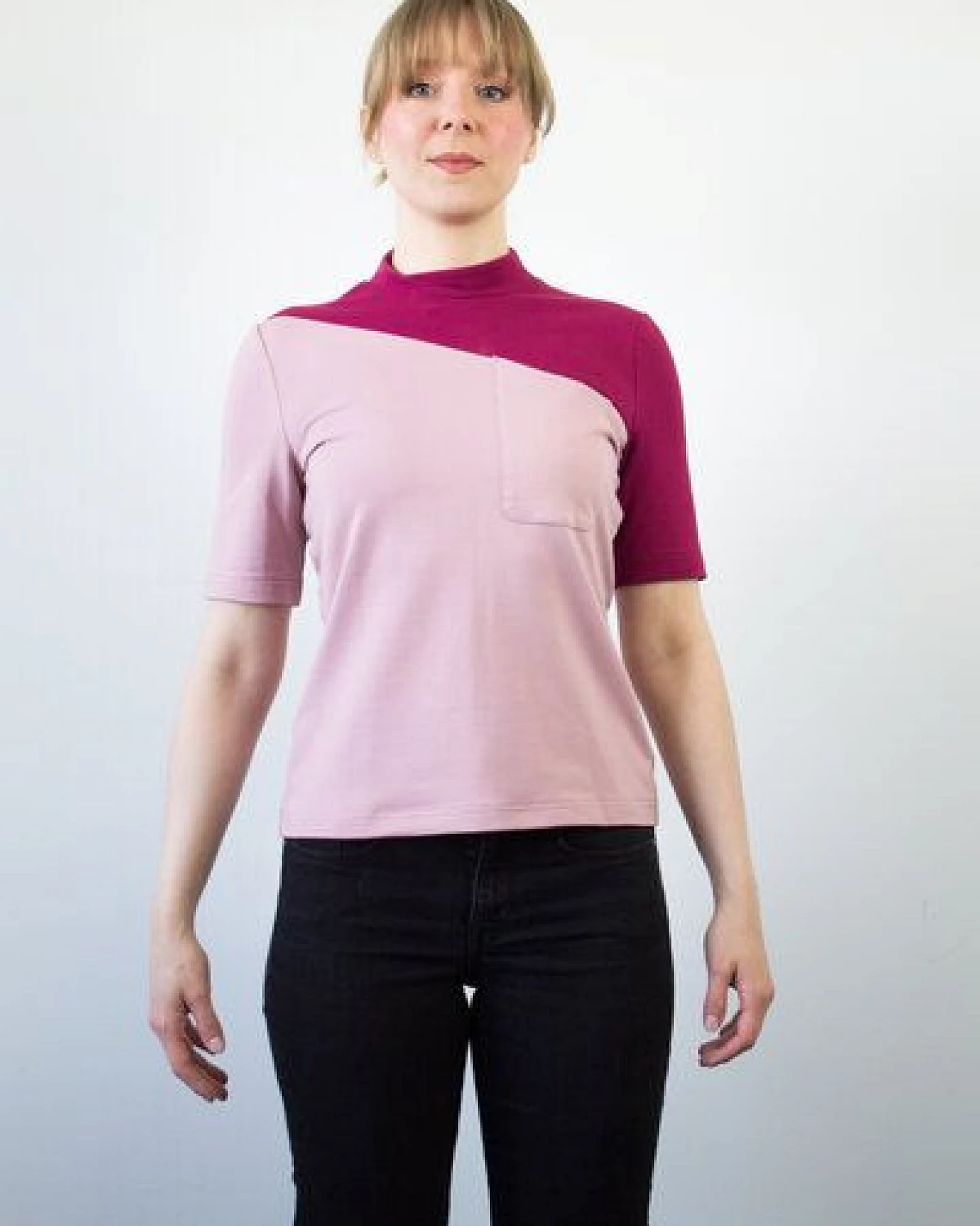 Skrabak Shirt Siggi aus Bio-Baumwolle zweifarbig – Ansicht 4