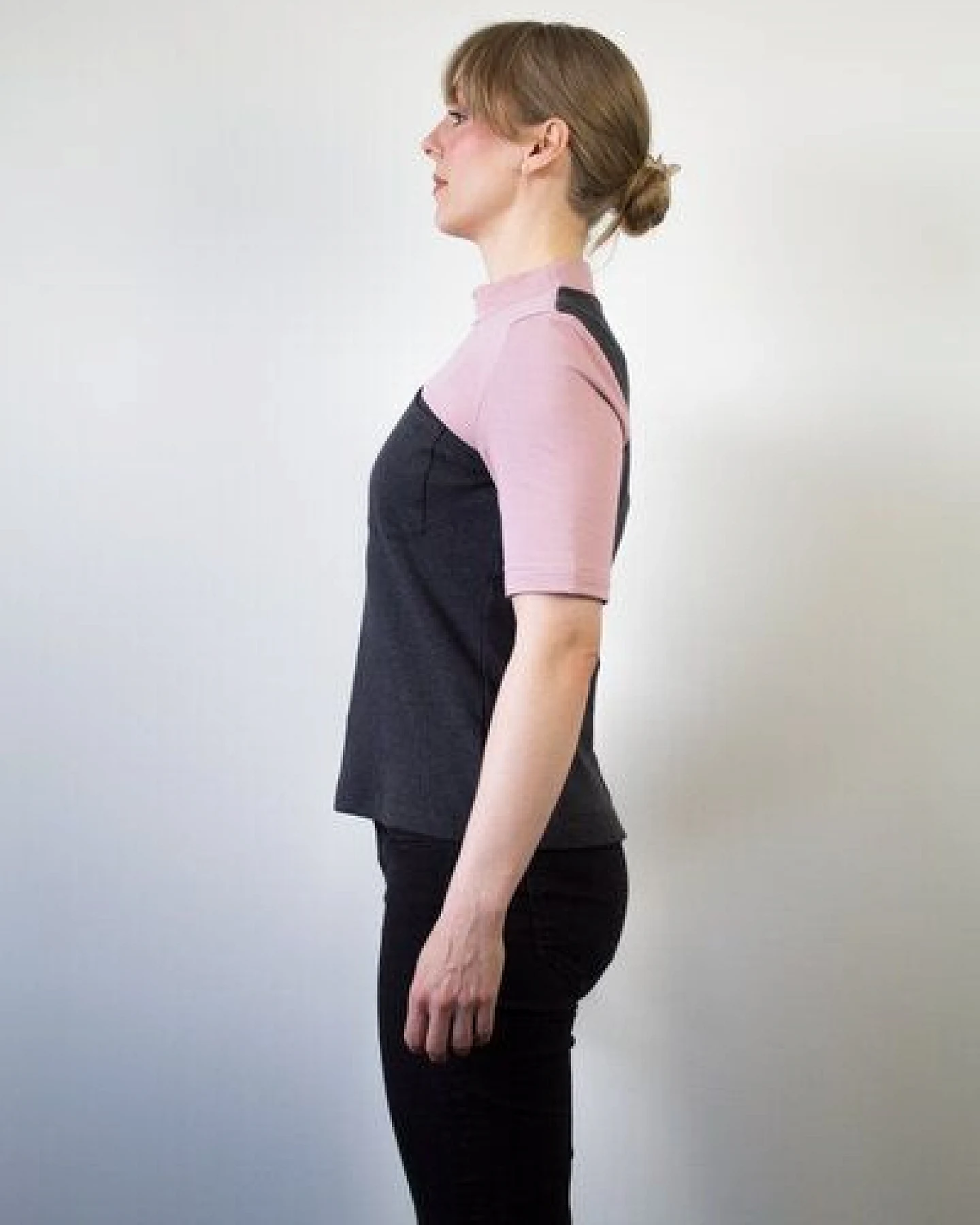 Skrabak Shirt Siggi aus Bio-Baumwolle zweifarbig – Ansicht 3