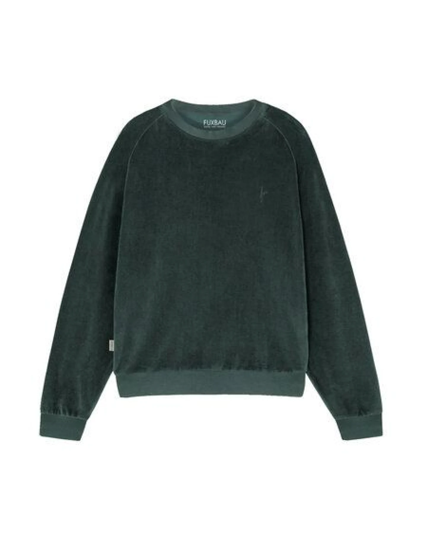 FUXBAU Frauen Samt Sweater – Ansicht 2