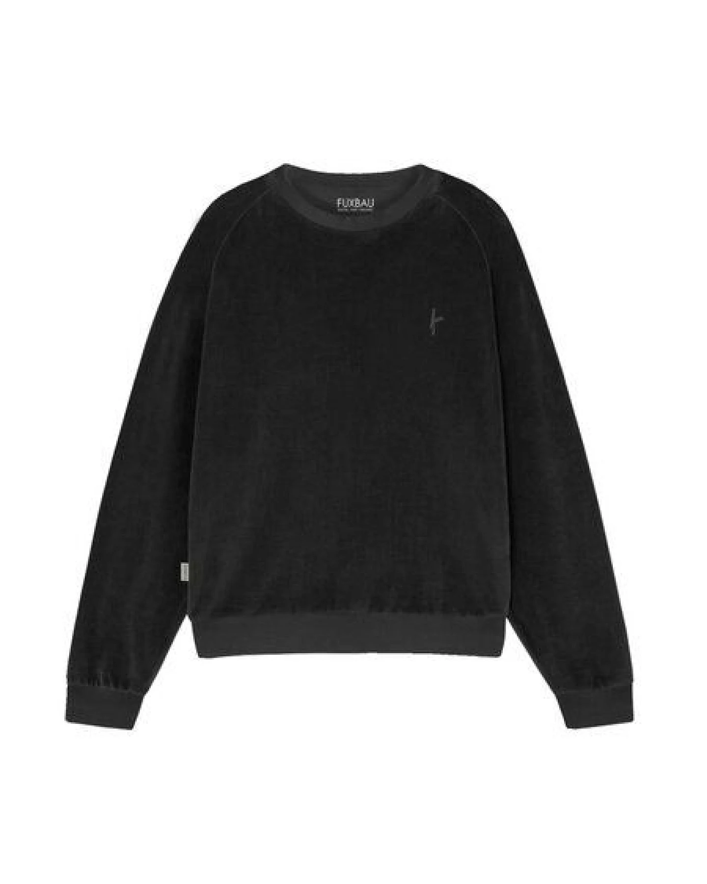 FUXBAU Frauen Samt Sweater – Ansicht 2