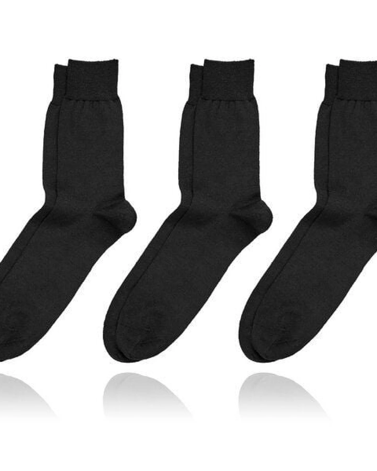 grödo Gemütliche Wollsocken mit Baumwollanteil, alles Bio, für Damen und Herren (3er Pack) – Ansicht 3