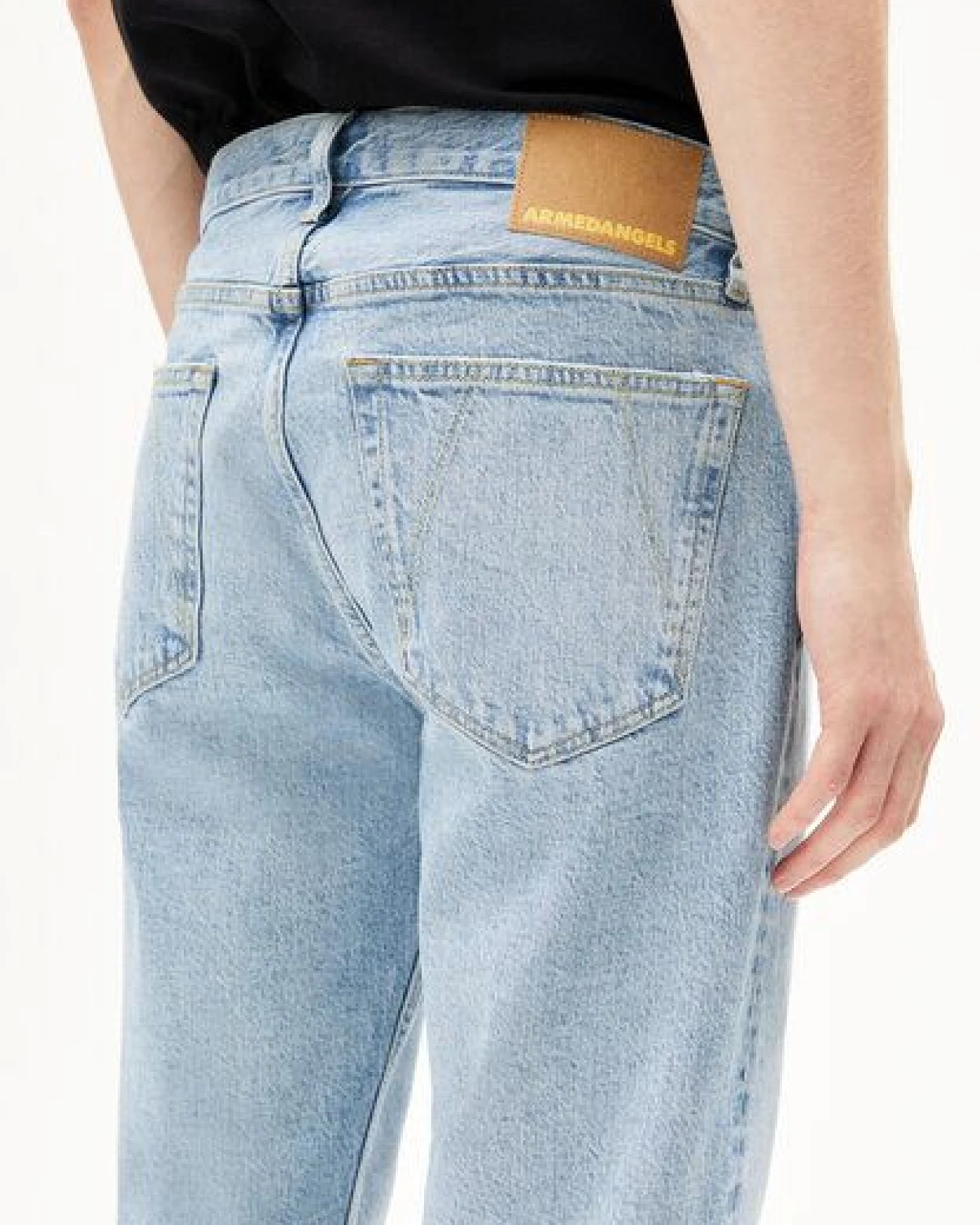 ARMEDANGELS DYLAANO Herren Straight Jeans Bio-Baumwoll Mix Comfort-Stretch – Ansicht 3