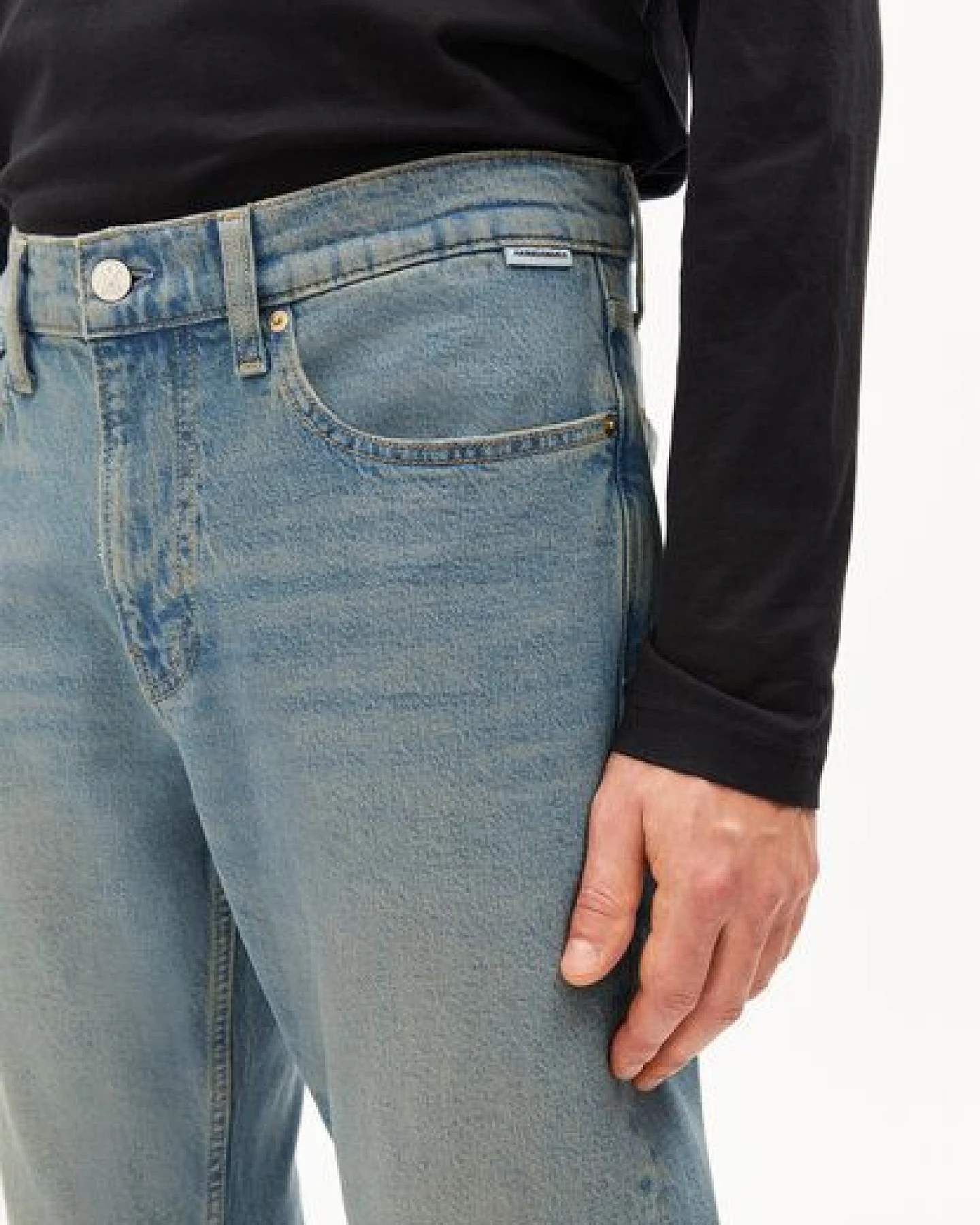 ARMEDANGELS DYLAANO Herren Straight Jeans Bio-Baumwoll Mix Comfort-Stretch – Ansicht 3