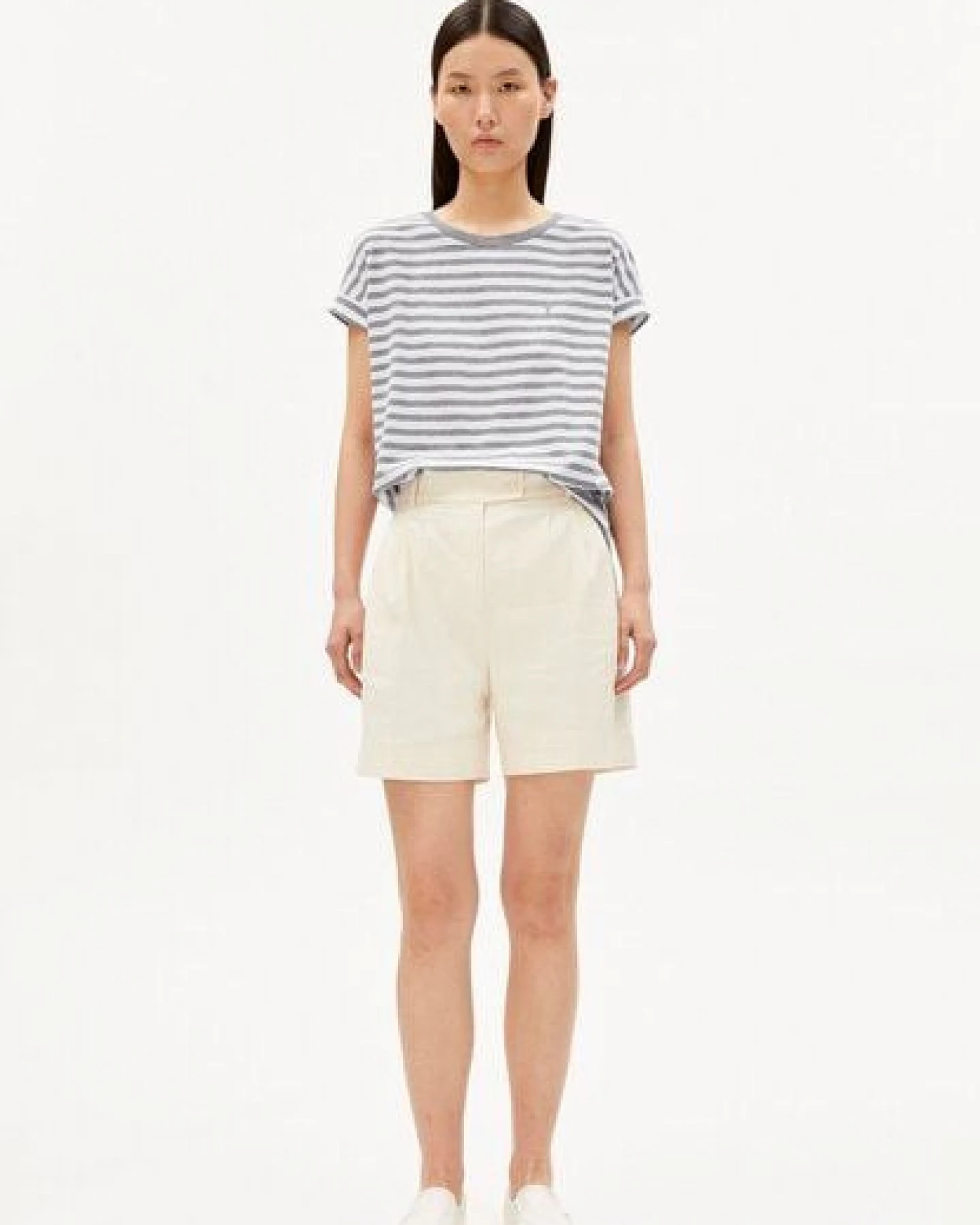 ARMEDANGELS IDAARA STRIPES Damen T-Shirt aus Bio-Baumwolle – Ansicht 4
