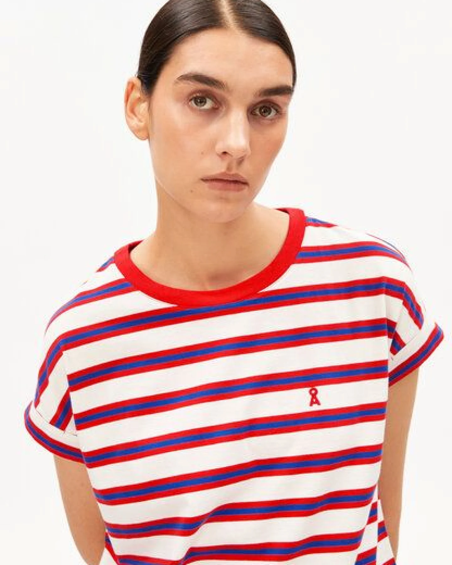 ARMEDANGELS IDAARA STRIPES Damen T-Shirt aus Bio-Baumwolle – Ansicht 3