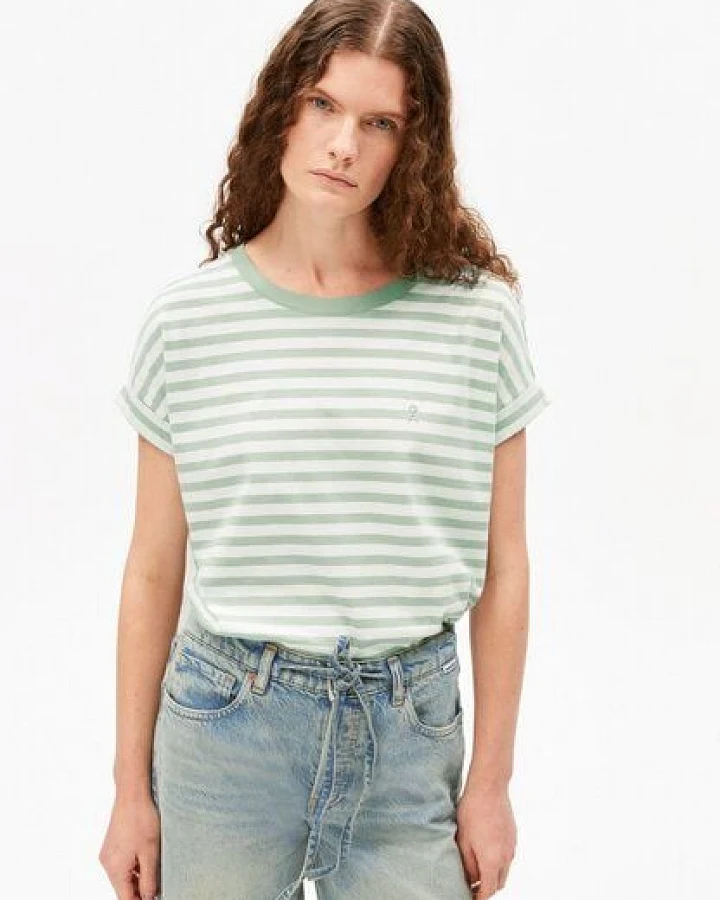 ARMEDANGELS IDAARA STRIPES Damen T-Shirt aus Bio-Baumwolle