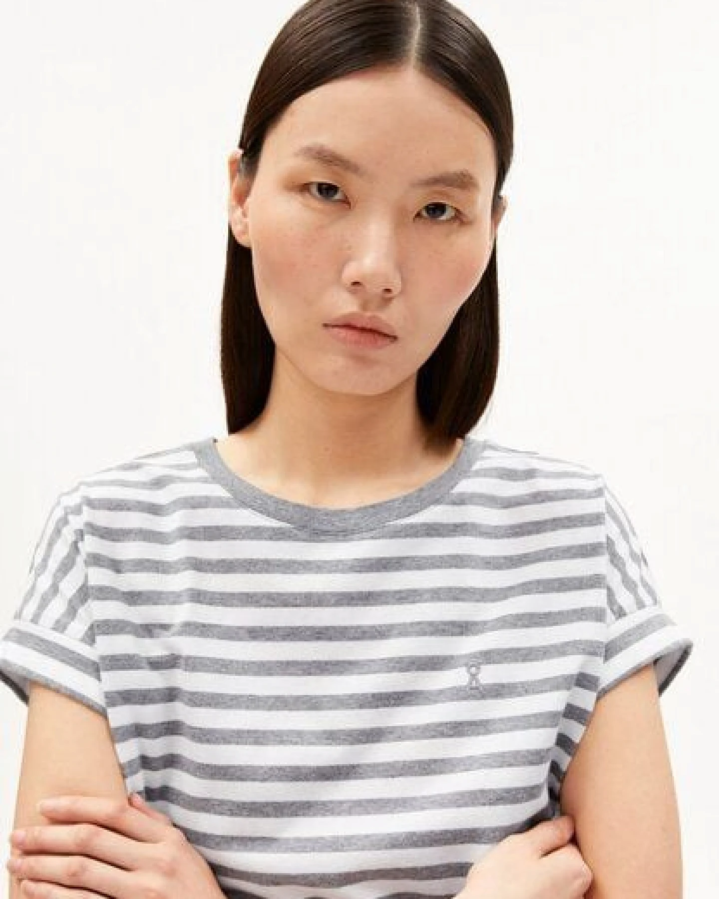ARMEDANGELS IDAARA STRIPES Damen T-Shirt aus Bio-Baumwolle – Ansicht 3