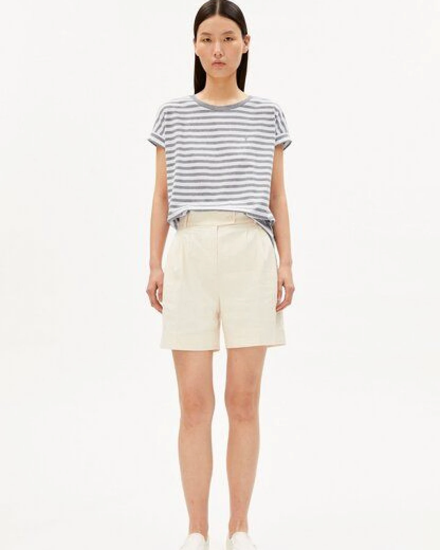 ARMEDANGELS IDAARA STRIPES Damen T-Shirt aus Bio-Baumwolle – Ansicht 4