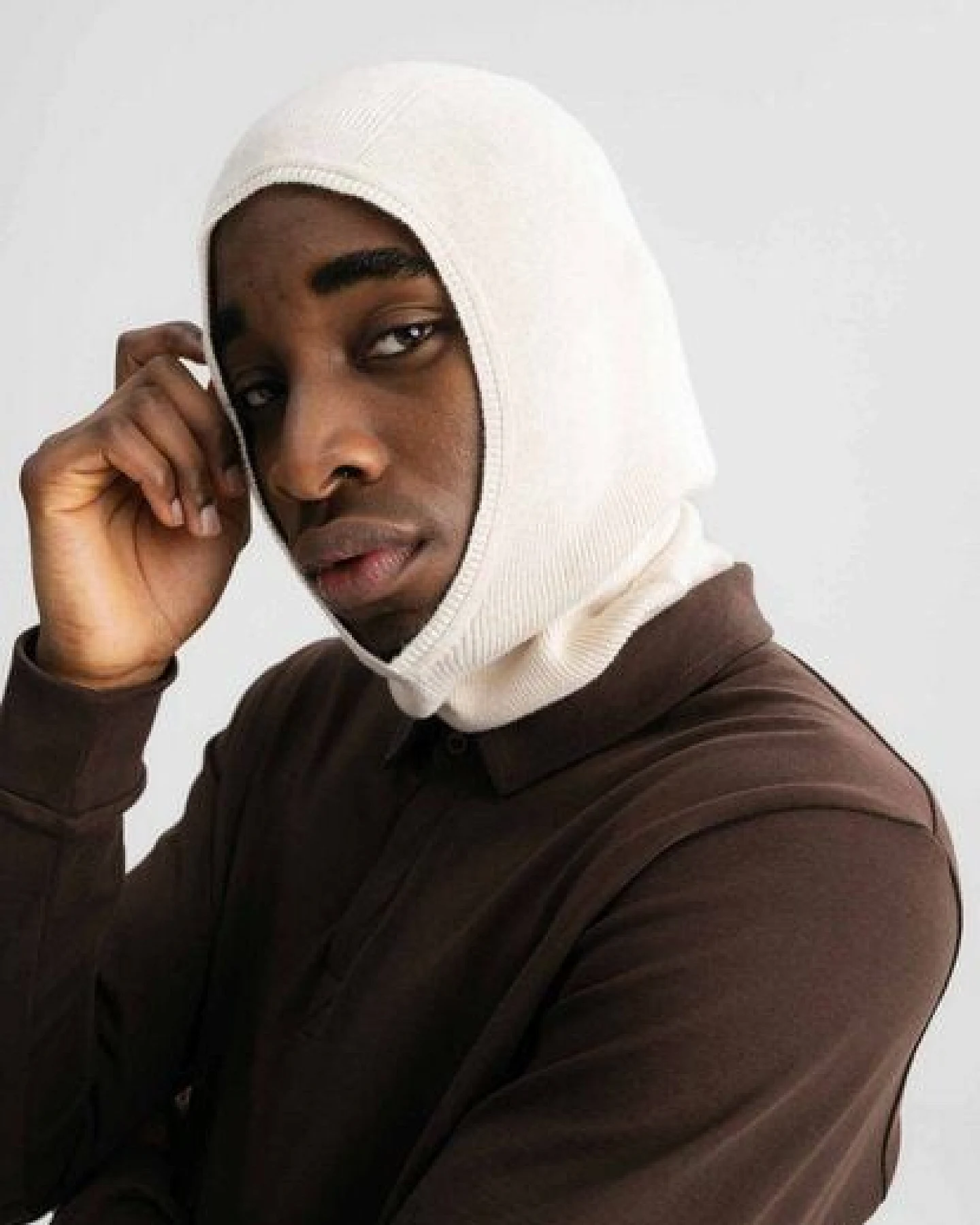 Feinstrick Balaklava CHARVI – Ansicht 2