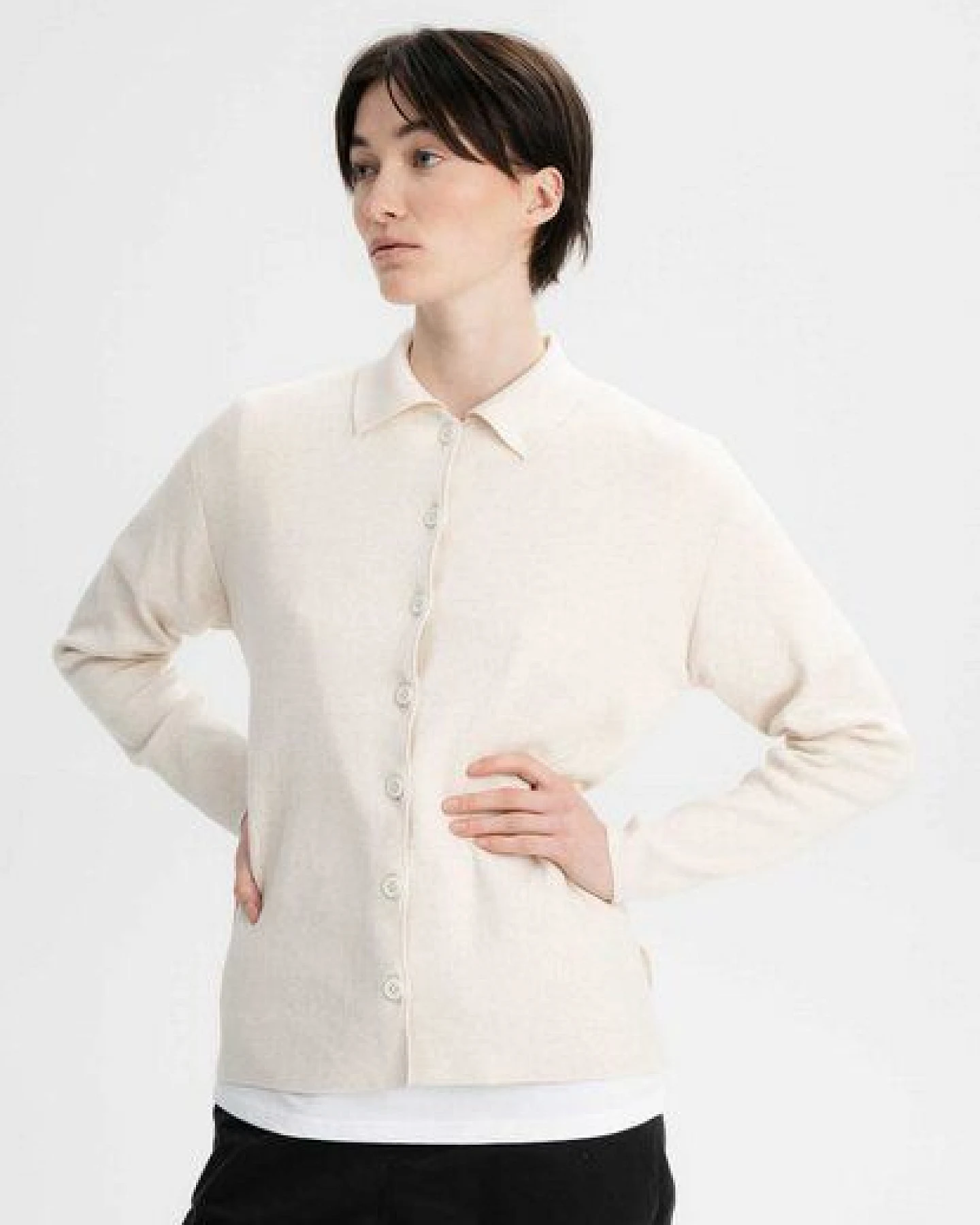Feinstrick Cardigan ULUPI – Ansicht 2