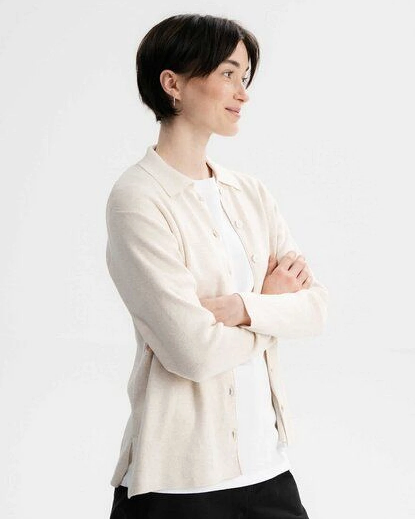 Feinstrick Cardigan ULUPI – Ansicht 3