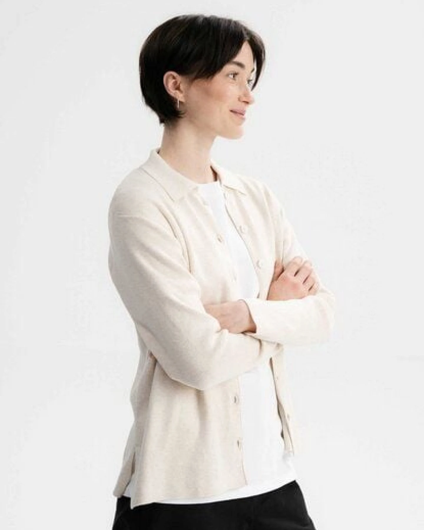 Feinstrick Cardigan ULUPI – Ansicht 3
