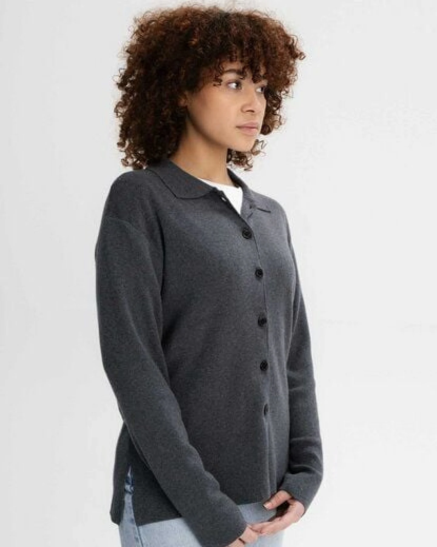 Feinstrick Cardigan ULUPI – Ansicht 2