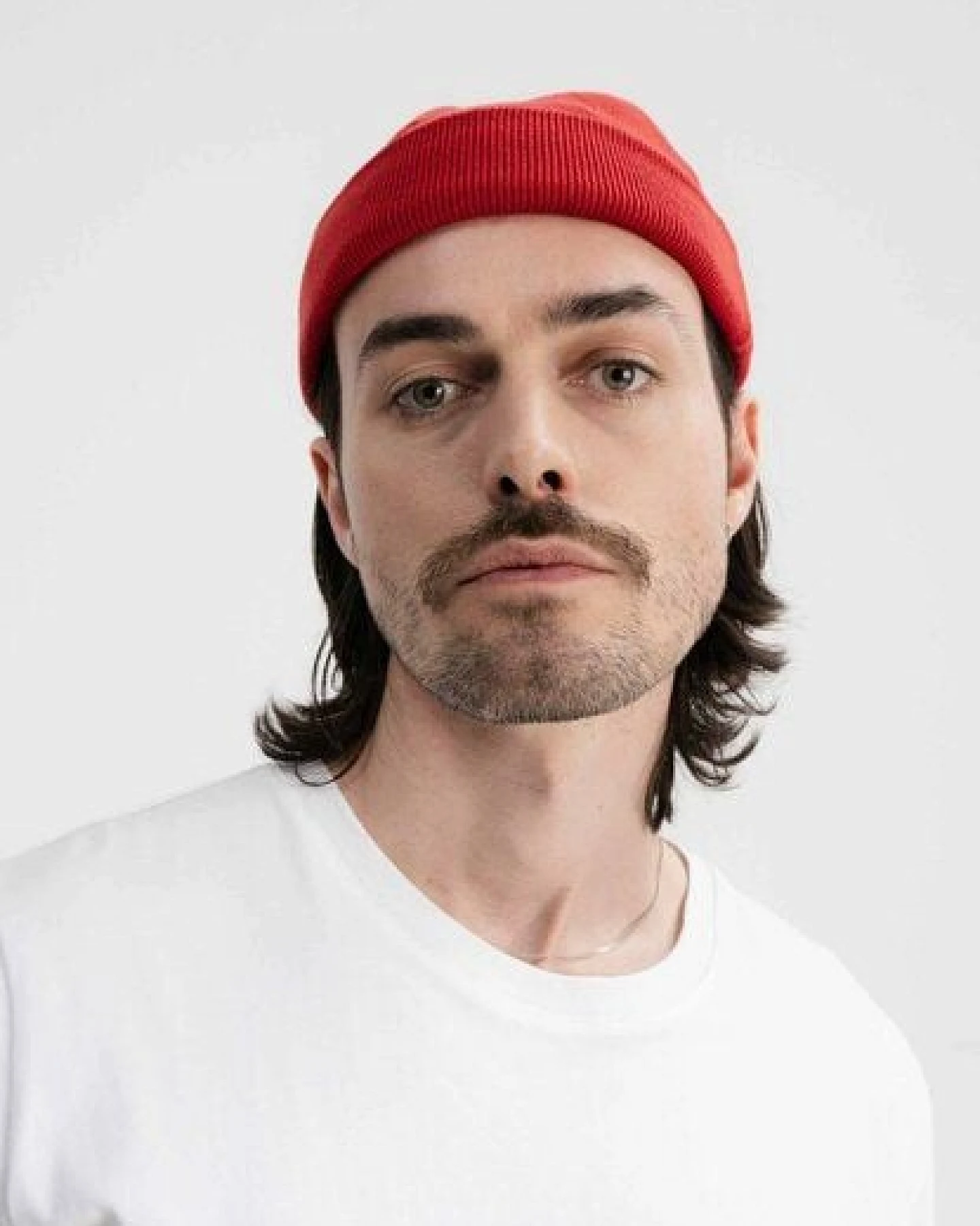 MELA Feinstrick Mütze kurz Style LESH aus 100% Bio-Baumwolle – Ansicht 4