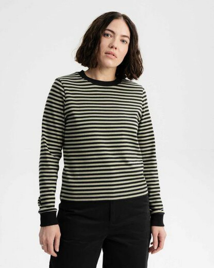 Tea Leaf / Schwarz Gestreift
