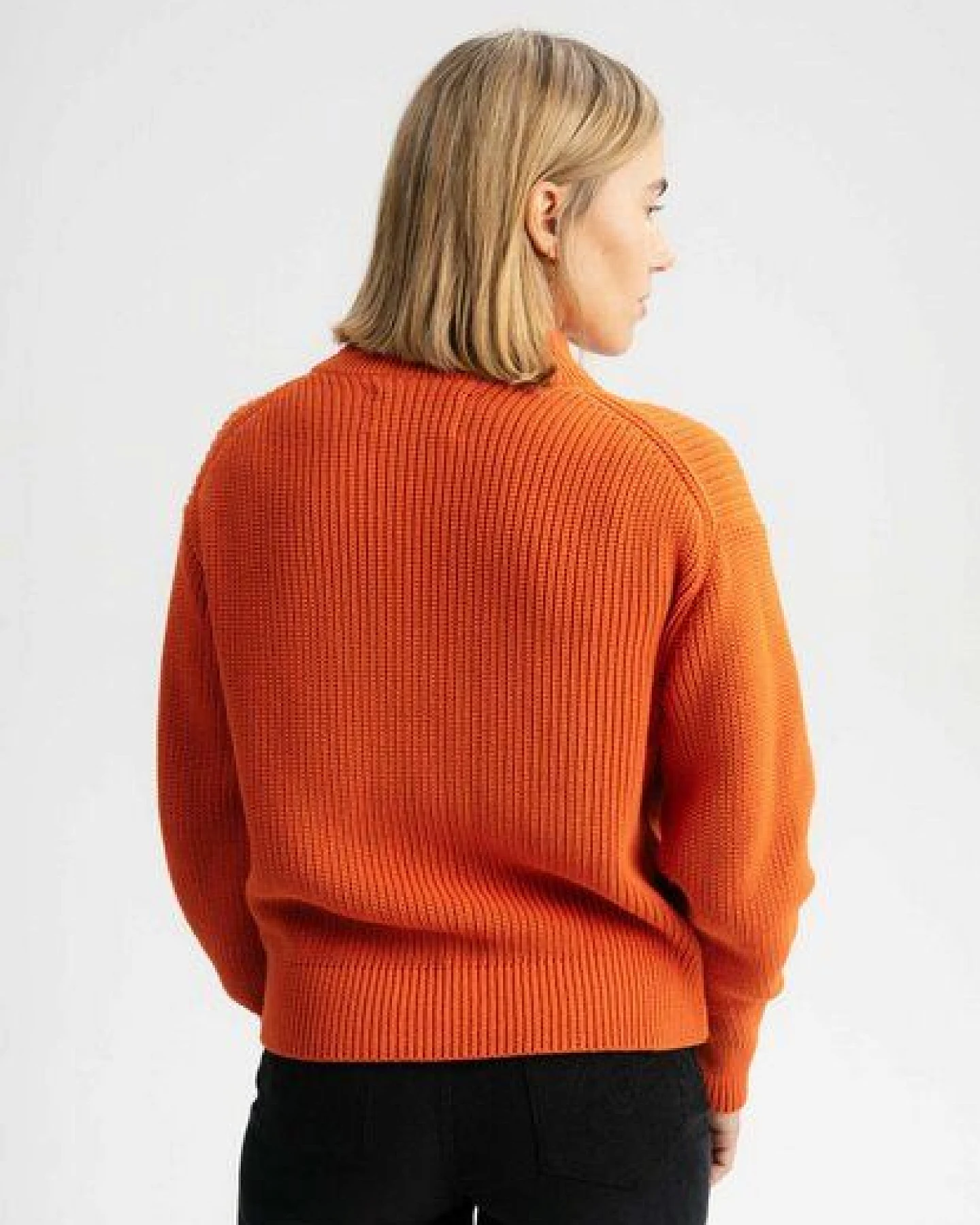 MELA Rippstrick Troyer Style KIMAYA aus 100% Bio-Baumwolle – Ansicht 2