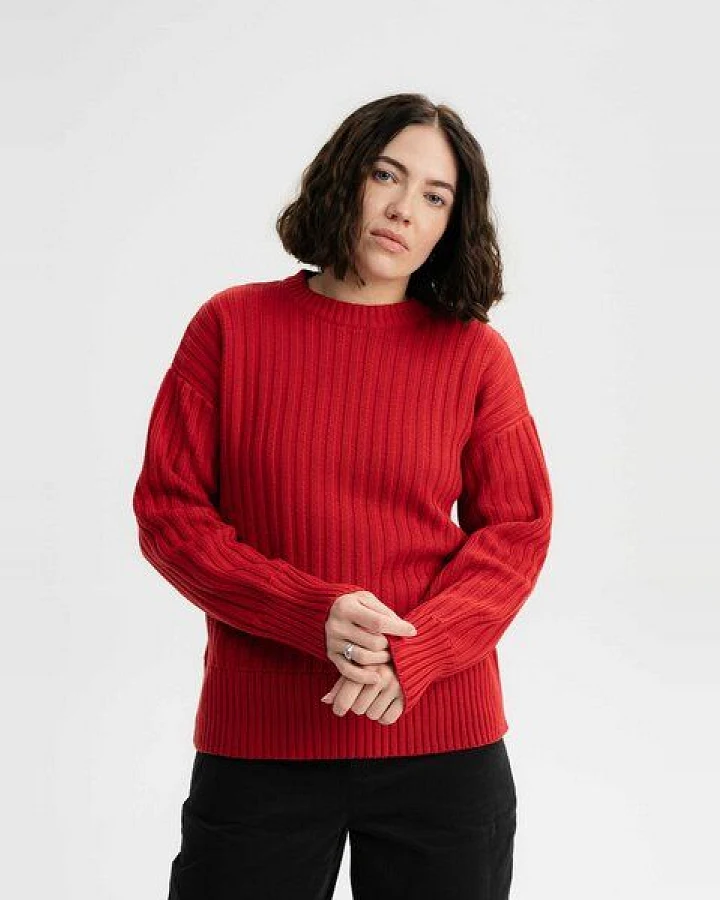 Strukturierter Strickpullover ISHANI