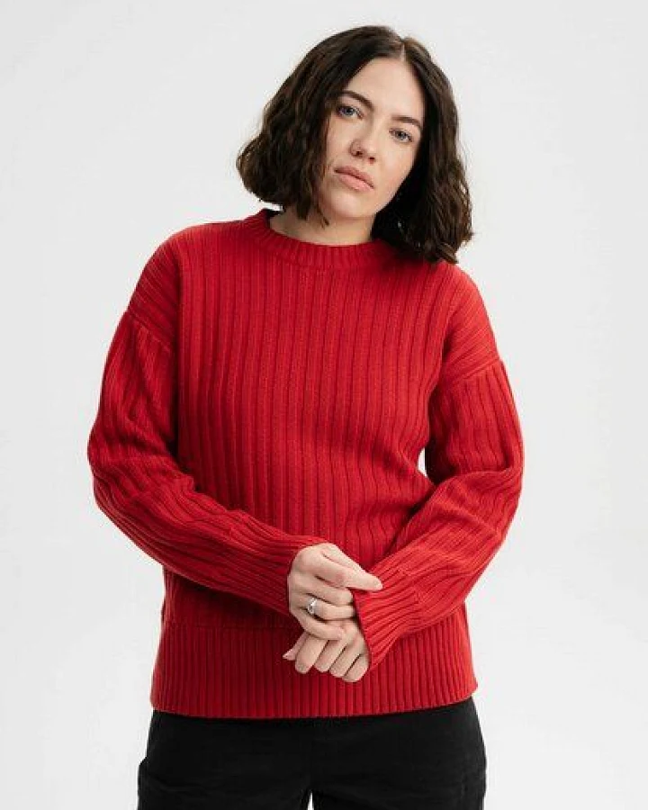Strukturierter Strickpullover ISHANI