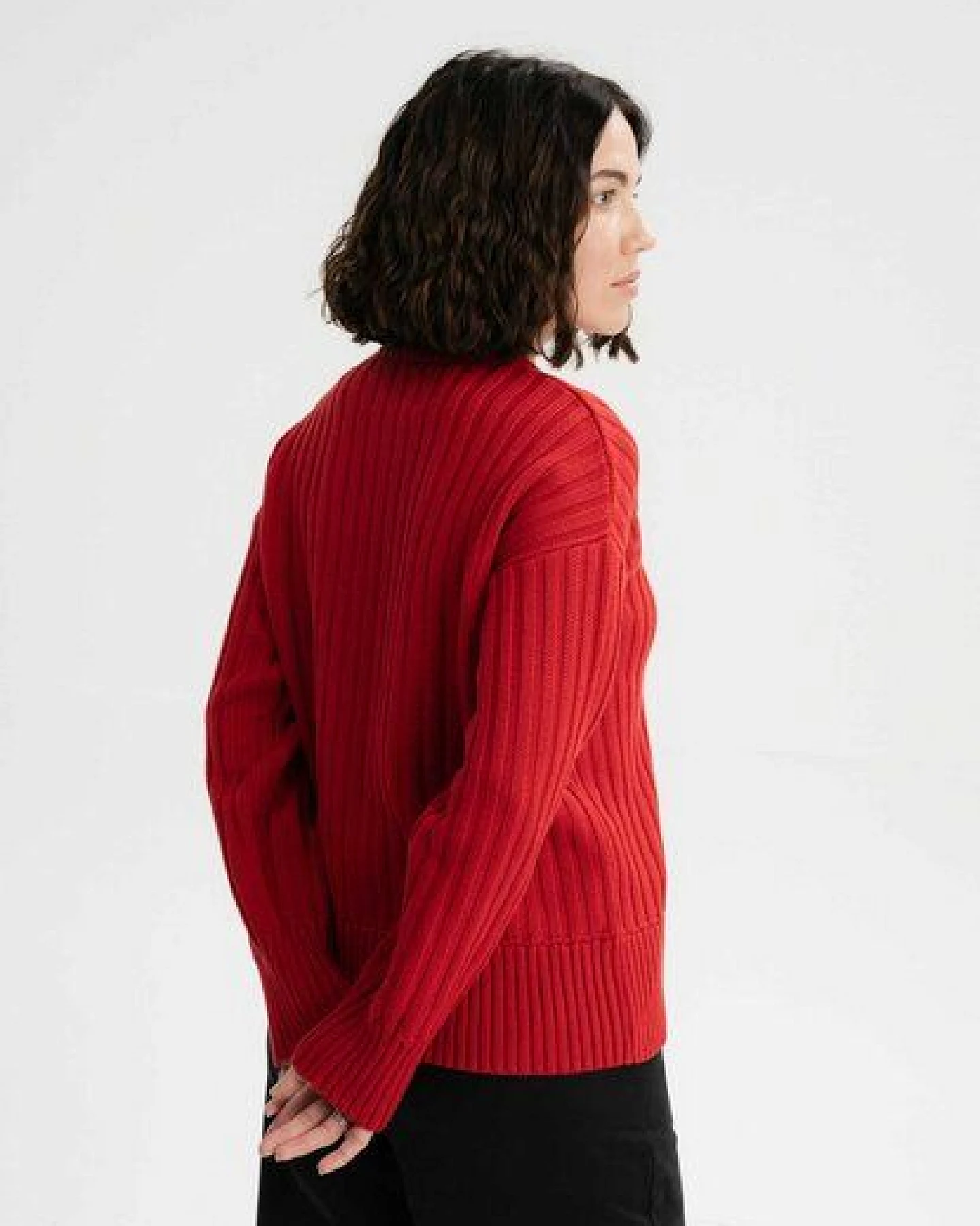 Strukturierter Strickpullover ISHANI – Ansicht 3