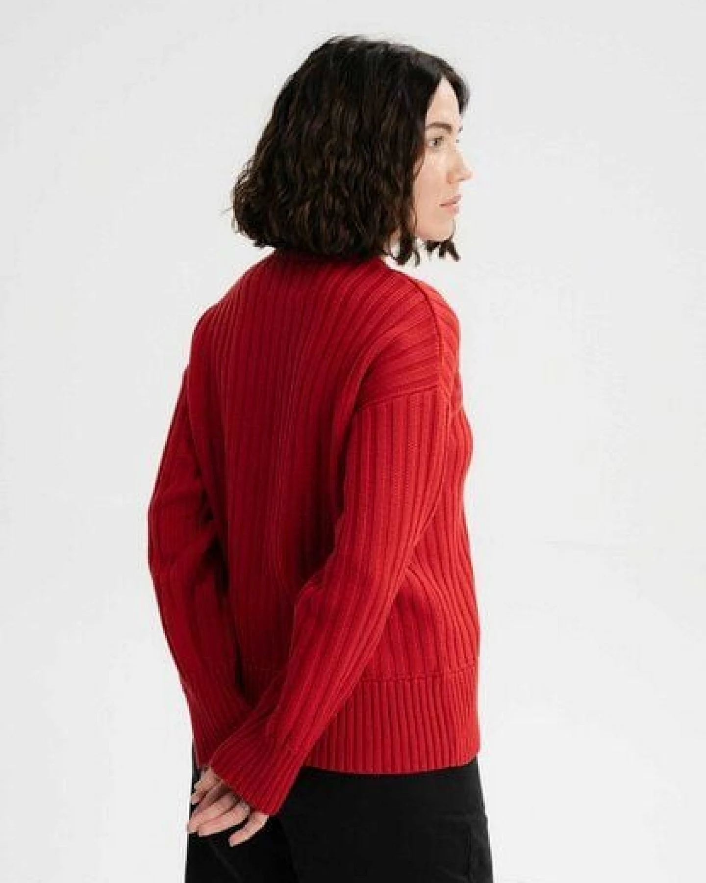 Strukturierter Strickpullover ISHANI – Ansicht 3