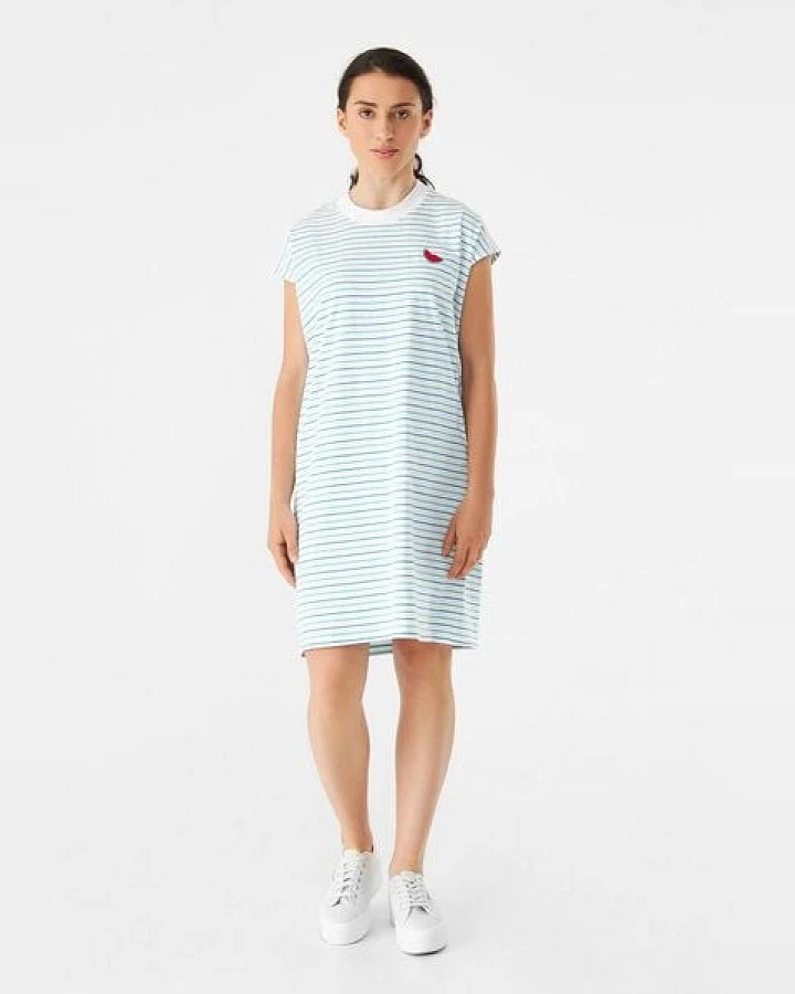 Givn Berlin Jerseykleid GBCAITY (Melon) relaxed Fit aus Bio-Baumwolle
