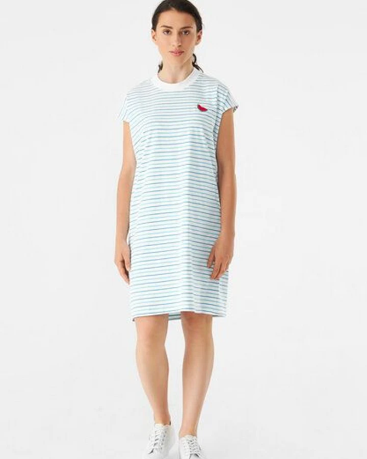 Givn Berlin Jerseykleid GBCAITY (Melon) relaxed Fit aus Bio-Baumwolle