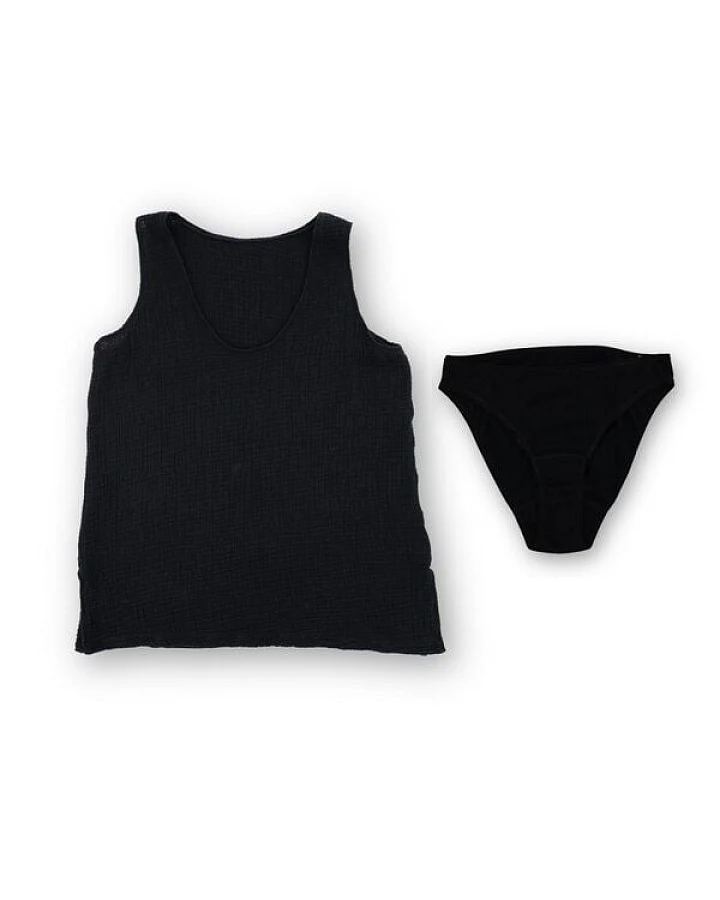 Hutch&Putch Musselin Basic Top "Mona" • mit Baumwoll-Slip
