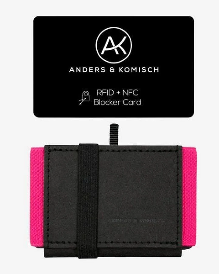 Schwarz/Pink