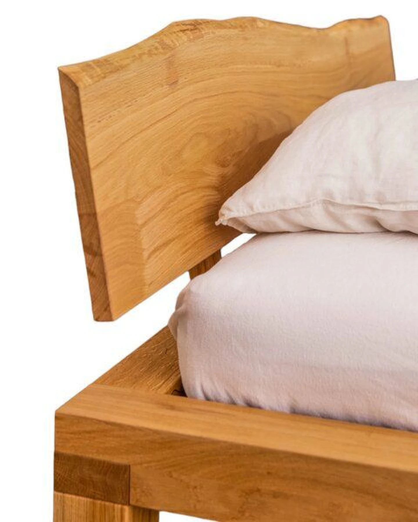 YAK holzraum Bett YARON aus Eiche Massivholz – Ansicht 3