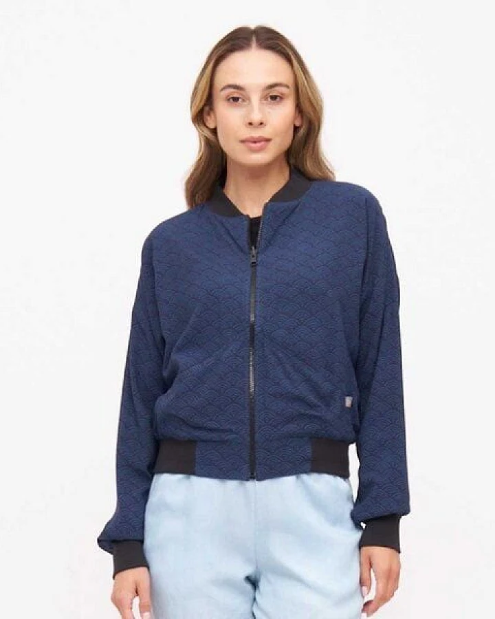 WiDDA berlin Wendeblouson Grafik blau