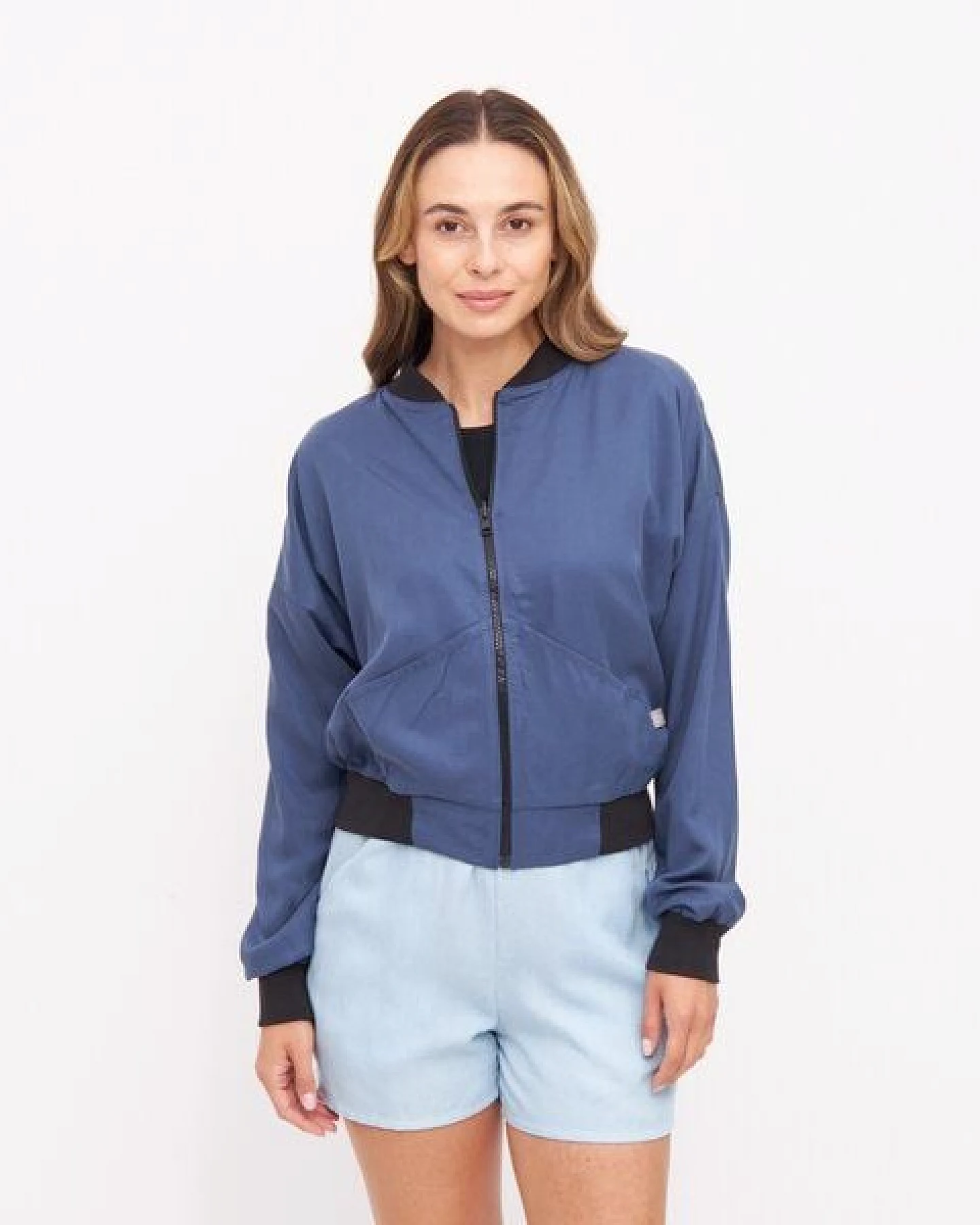 WiDDA berlin Wendeblouson Grafik blau – Ansicht 2