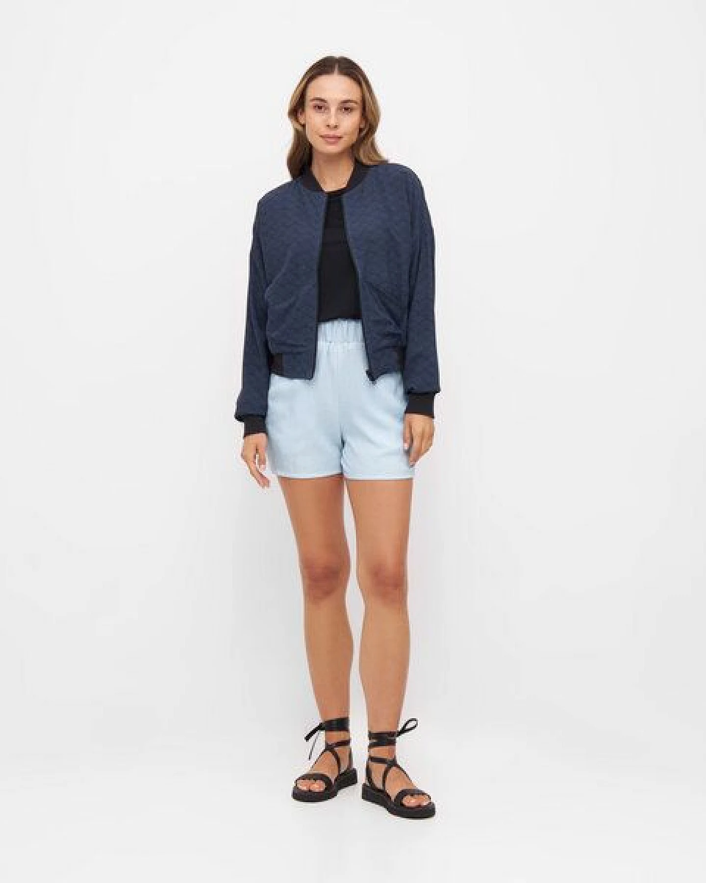 WiDDA berlin Wendeblouson Grafik blau – Ansicht 3