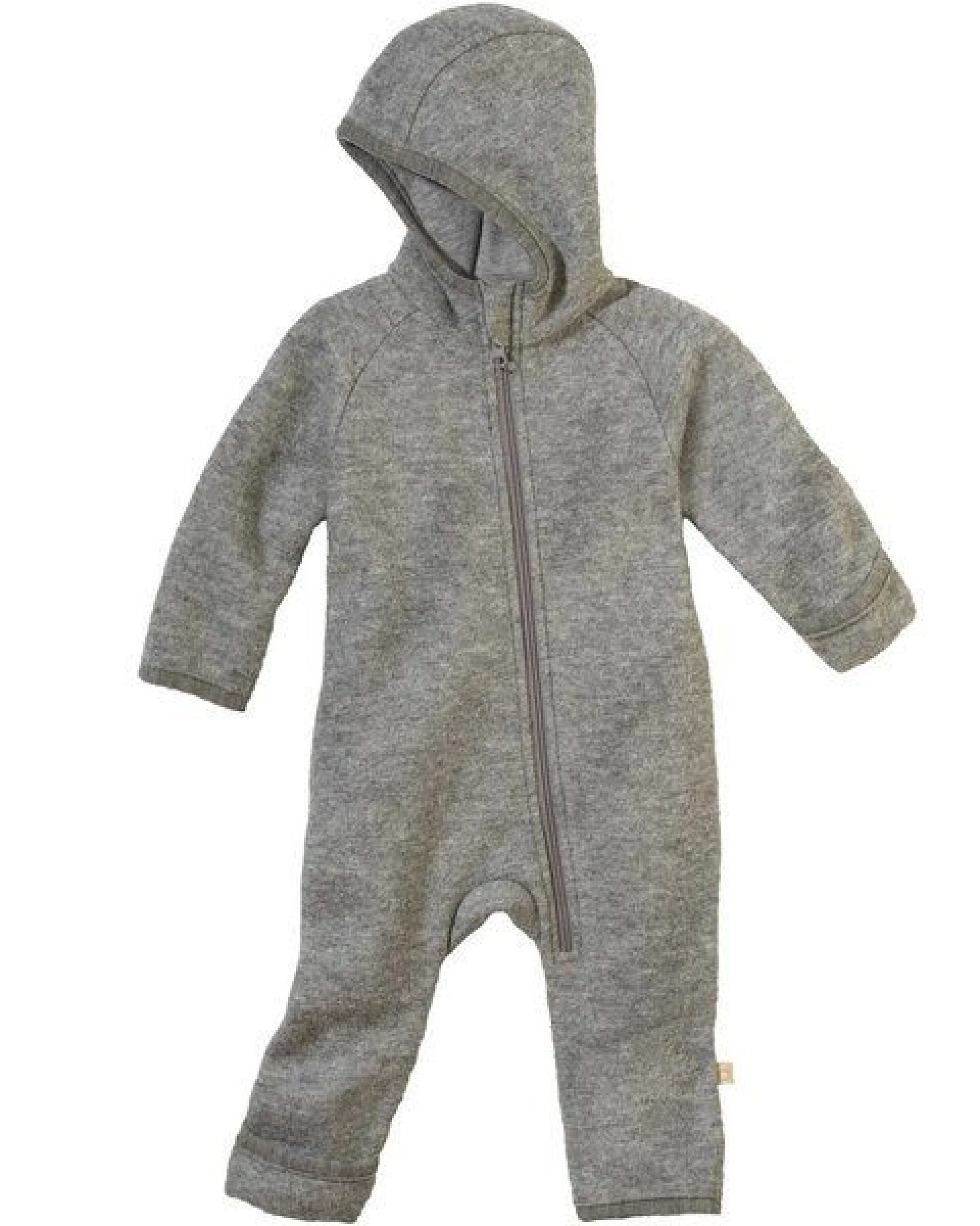 Disana Baby Walk Zipp Overall kbT-Merinowolle – Ansicht 2