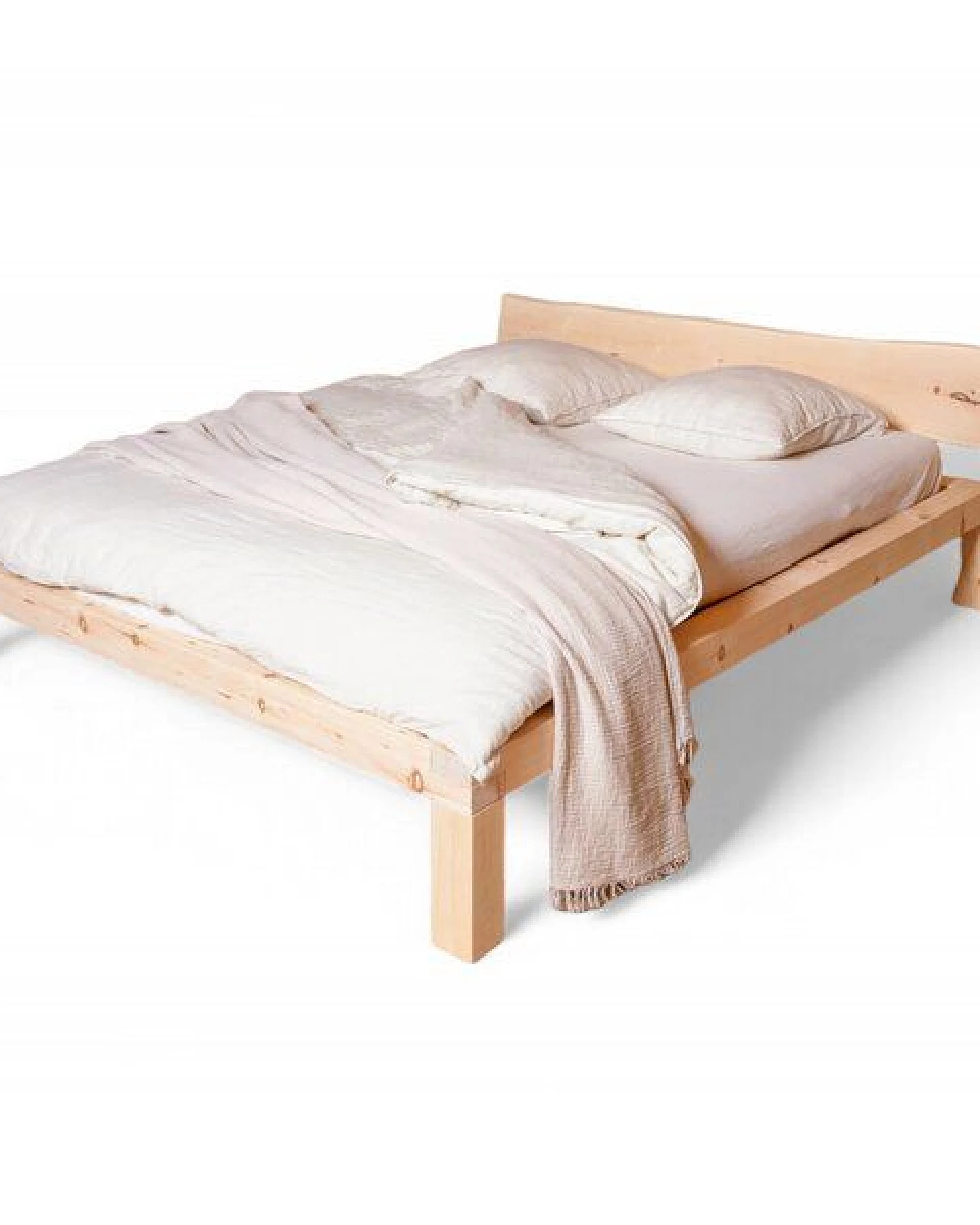 YAK holzraum Bett Zirbenholz YARON aus Massivholz – Ansicht 2