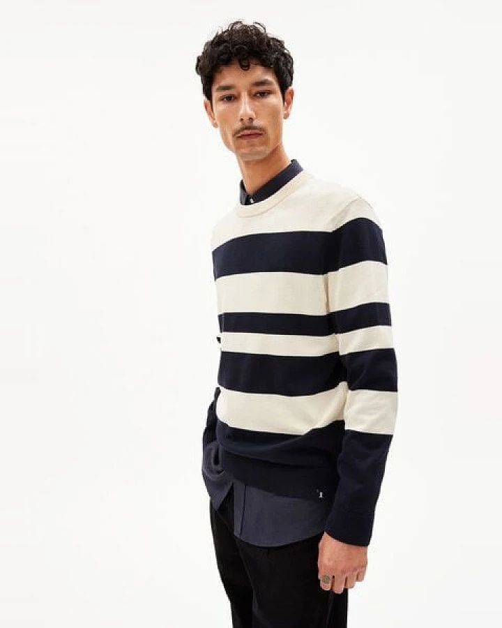 ARMEDANGELS GRAADO - Herren Pullover Regular Fit aus Bio-Baumwolle