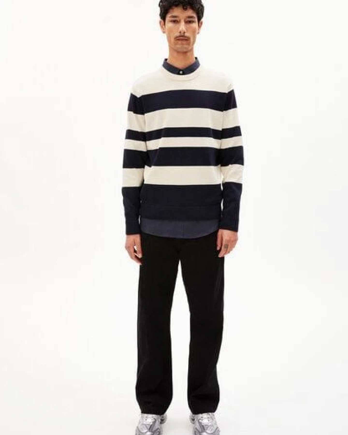 ARMEDANGELS GRAADO - Herren Pullover Regular Fit aus Bio-Baumwolle – Ansicht 4