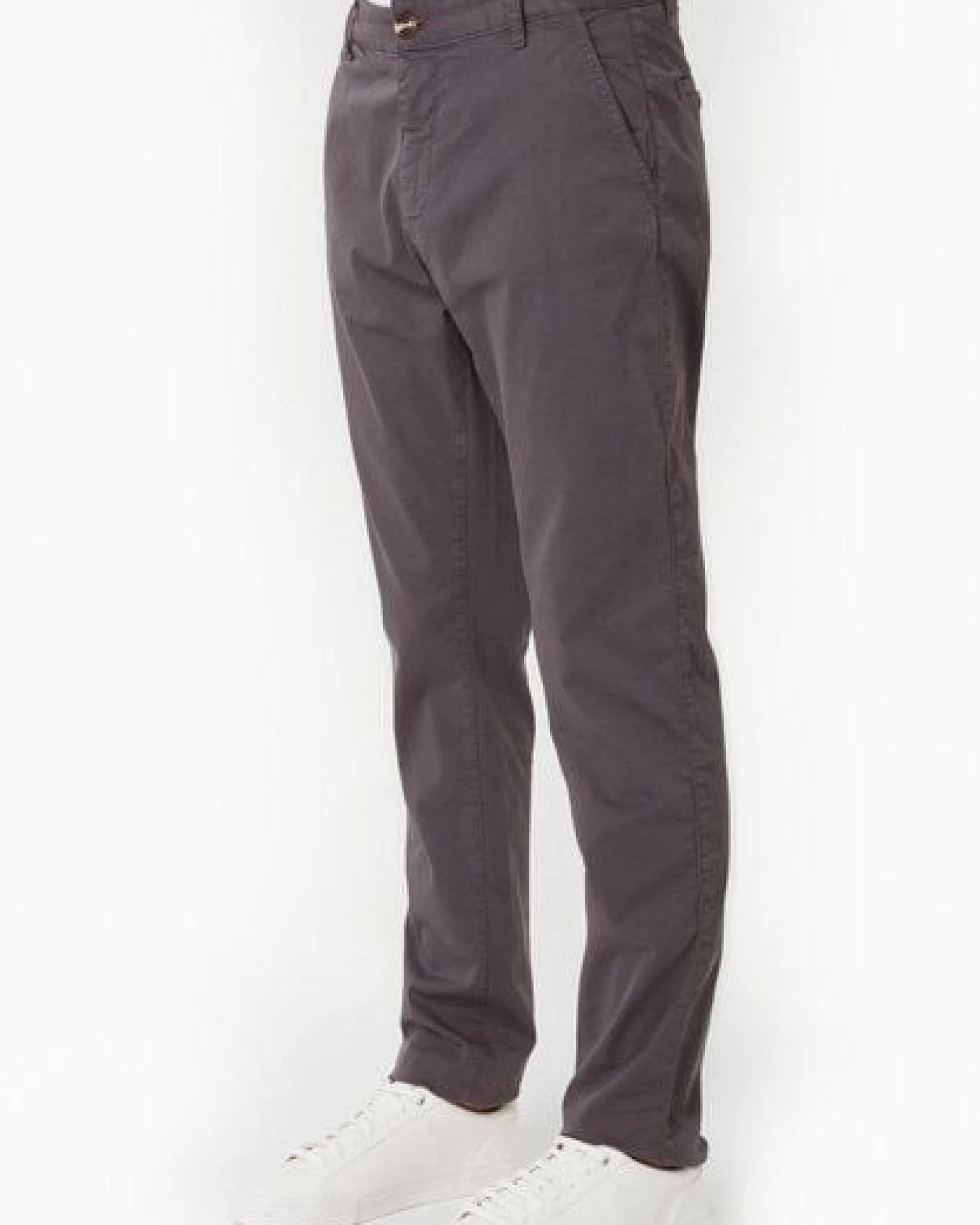 ORGANICATION Slim-Fit Hose aus Bio-Baumwolle – Ansicht 3