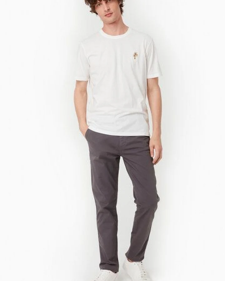ORGANICATION Slim-Fit Hose aus Bio-Baumwolle