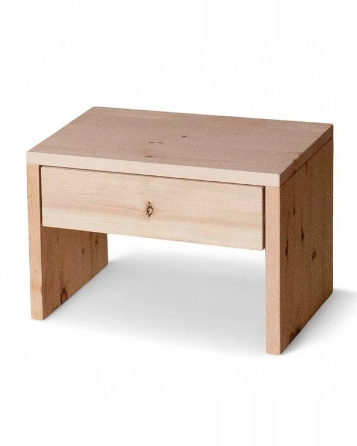 YAK holzraum Nachttisch Zirbenholz YARON Massivholz