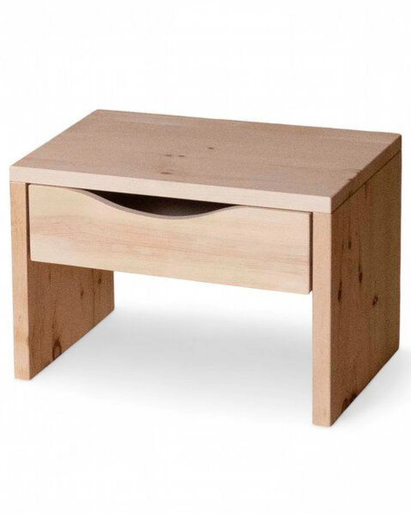 YAK holzraum Nachttisch Zirbenholz YARON Massivholz – Ansicht 2