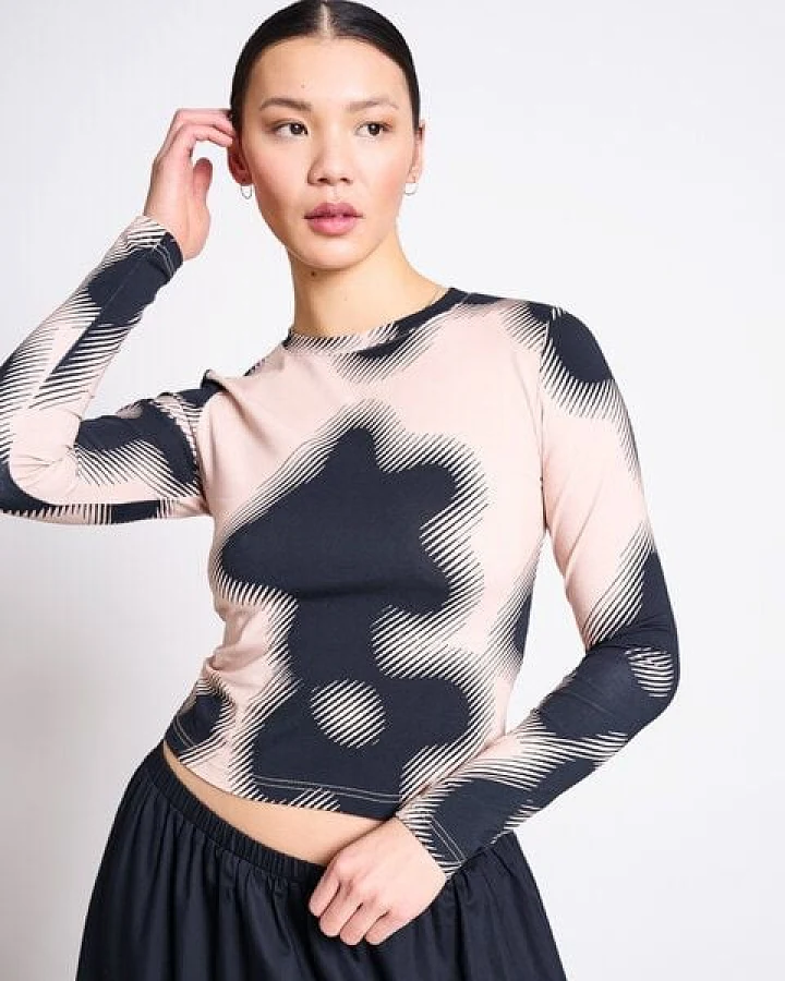 JAN N JUNE LONGSLEEVE BARID LEO PRINT GOTS