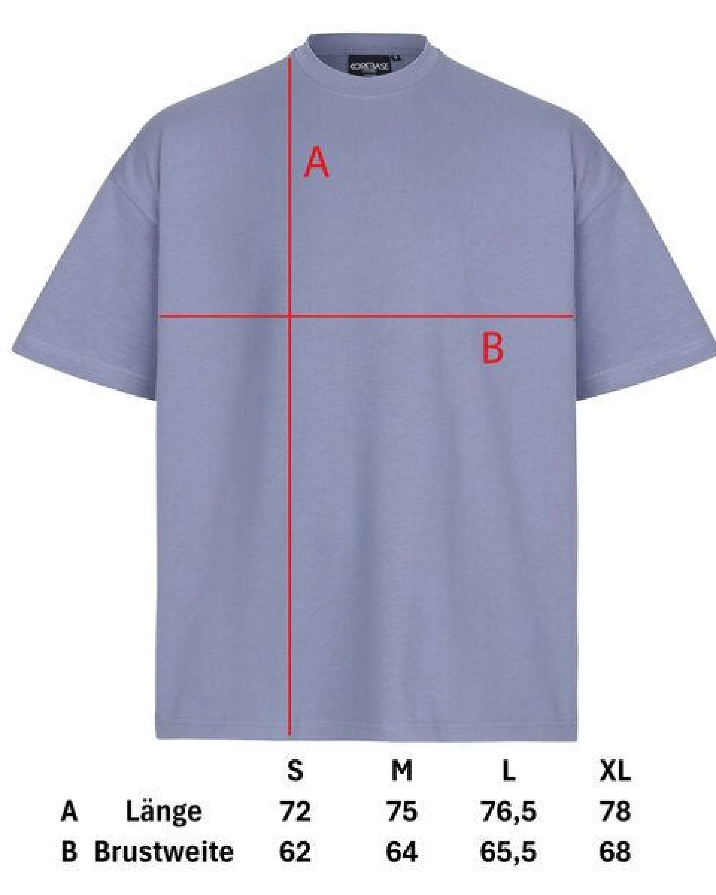 COREBASE Oversized TShirt - Heavyweight - 300 g/m² – Ansicht 4